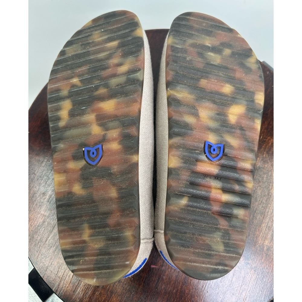 Rothy's The Casual Clog in Dove Women's 8 Men's 7 Comfort Slide On Taupe Grey - Picture 7 of 8
